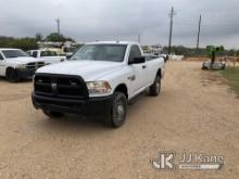 (Houston, TX) 2013 RAM 2500 4x4 Pickup Truck Runs & Moves
