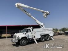Altec AM55, Over-Center Material Handling Bucket Truck rear mounted on 2009 Chevrolet C8500 T/A Util