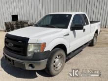 2014 Ford F150 4x4 Extended-Cab Pickup Truck Runs & Moves) (Jump to Start, Minor Body Damage, Cracke