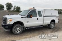 (South Beloit, IL) 2012 Ford F250 4x4 Extended-Cab Pickup Truck Runs & Moves) (Minor Body Damage