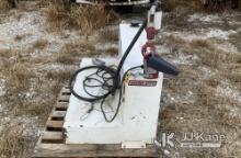 Weather Guard fuel tank with Fill-rite pump (Unknown Operating Condition) NOTE: This unit is being s