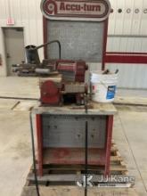 Accu-Turn Brake Lathe NOTE: This unit is being sold AS IS/WHERE IS via Timed Auction and is located 