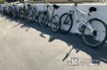 Pallet Of 9 Bicycles used (Used) NOTE: This unit is being sold AS IS/WHERE IS via Timed Auction and 