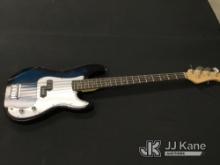(Jurupa Valley, CA) Electric Bass Guitar (Used) NOTE: This unit is being sold AS IS/WHERE IS via Tim