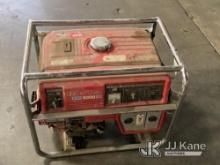 Honda EM5000SX generator. Unit not tested Used