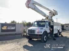 Altec AN55E-OC, Material Handling Bucket Truck rear mounted on 2014 Freightliner M2 106 4x4 Utility 