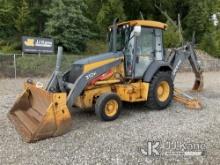 2013 John Deere 310K Tractor Loader Backhoe Runs, Moves & Operates) (Rust Damage