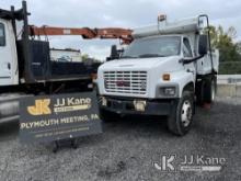 2005 GMC C8500 Dump Truck Not Running, Missing Fuel Tank, Missing Parts, Condition Unknown, Body & R