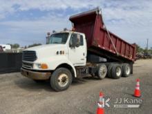 1999 Sterling LT8500 6x4 Dump Truck Runs, Moves, Dump Operates, ABS Light