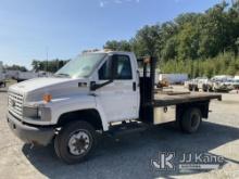 2007 Chevrolet C4500 Flatbed Truck Not Running, No Crank, Drivetrain Condition Unknown, Fuel Tank St
