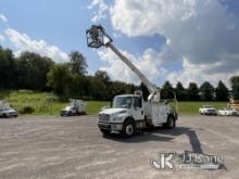 Altec T40P, Telescopic Non-Insulated Cable Placing Bucket Truck center mounted on 2018 Freightliner 