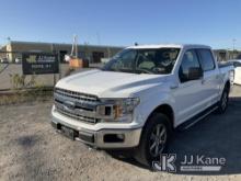 2019 Ford F150 4x4 Crew-Cab Pickup Truck Engine Tap At Startup, Bad Engine, Bad Trans, Runs & Moves,