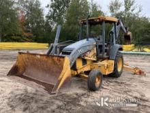 2011 John Deere 310J Tractor Loader Backhoe Runs, Moves & Operates) (R Outrigger Does Not Move.
