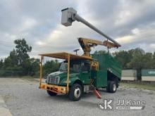 Altec LR7-60E70, Over-Center Elevator Bucket Truck mounted behind cab on 2018 Freightliner M2 106 Ch