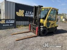 2013 Hyster H60FT Solid Tired Forklift Runs, Moves & Operates