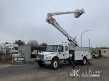 Altec AN50E-OC, Material Handling Bucket Truck rear mounted on 2014 Freightliner M2 106 Extended-Cab