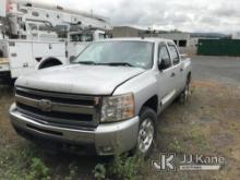 2010 Chevrolet Silverado 1500 4x4 Crew-Cab Pickup Truck Not Running, Condition Unknown, Seller State