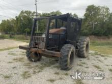 2014 New Holland TS6120 Utility Tractor Runs & Moves) (Bad PTO U-Joint, PTO Damaged, Starts With Eth