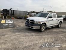 2014 RAM 1500 4x4 Extended-Cab Pickup Truck Runs & Moves, Body & Rust Damage
