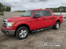 2014 Ford F150 4x4 Crew-Cab Pickup Truck Runs, Moves, Paint Damage-Refer to Photos, Rust Damage, Chi