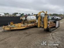 2008 Vermeer D9x13 Directional Boring Machine, Sells with Lot # C101A 2009 Belshe T/A Support Traile