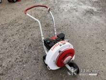 Little Wonder 8HP Air Sweeper Blower (Runs Runs, Flat Tire