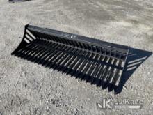 84 in. Skid Steer Rock Bucket NOTE: This unit is being sold AS IS/WHERE IS via Timed Auction and is 