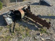 Skid Steer Trencher Attachment (Used Used, Condition Unknown
