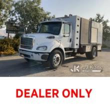 2011 Freightliner M2-112 Sewer Jetter Truck Runs & Moves, Missing Driver Mirror