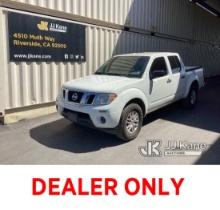 2016 Nissan Frontier 4x4 Crew-Cab Pickup Truck Runs & Moves