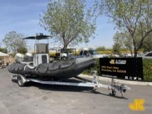 2009 ZODIAC 600 INFLATABLE BOAT Air Boat To Be Sold With Lot Number K