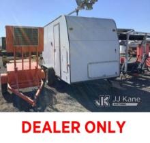 0000 MM TRAINING TRAILER Enclosed Trailer Trailer Box Length: 13ft, Width: 7ft 8in, Height: 10 ft 7i