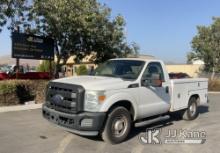 2011 Ford F250 Utility Truck Runs & Moves
