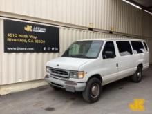 2001 Ford E350 Cargo Van Runs & Moves, Interior Worn