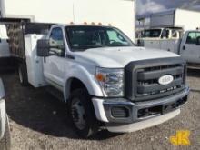 2011 Ford F450 Hybrid Stake Truck Not Running, Condition Unknown, Will Not Start, Liensale Documents