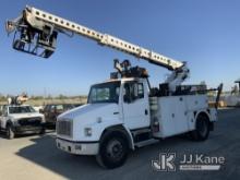 Telsta T40D, Telescopic Non-Insulated Cable Placing Bucket Truck rear mounted on 1999 Freightliner F