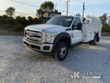 2016 Ford F550 URD/Flatbed Truck Runs & Moves