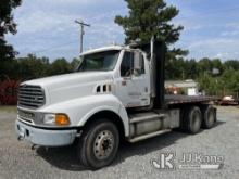 2005 Sterling L9500 Flatbed Truck Tractor Runs & Moves