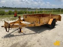 1990 Reid S/A Material Trailer Rust Damage) (FL Residents Purchasing Titled Items –...... tax, title