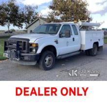 (Dixon, CA) 2008 Ford F350 4x4 Extended-Cab Pickup Truck Run & Moves
