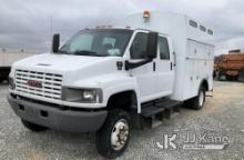 (Hawk Point, MO) 2009 GMC C5500 Crew-Cab Utility Truck Non running, does not crank, bad batteries, m