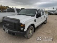 (Waxahachie, TX) 2008 Ford F350 Crew-Cab Pickup Truck Not Running, Condition Unknown, No Power
