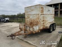 (Midlothian, TX) 10â€™ T/A Shopmade Enclosed Trailer (No title) NOTE: This unit is being sold AS IS/
