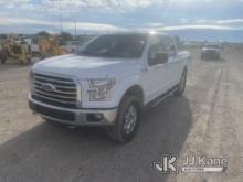 2017 Ford F150 4x4 Crew-Cab Pickup Truck Runs & Moves) (Check Engine Light On