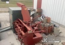 (Jefferson, IA) Schweiss 60 Snowblower, Co-op Owned Seller States: Has been sitting for several year