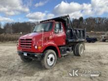 (Brookfield, CT) 2001 Sterling LT7500 Dump Truck Runs, Moves & Dump Operates) (Body & Rust Damage