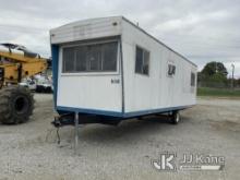 (Fort Wayne, IN) 1987 Jobsite Trailer Corp. 830JM0DT S/A Office Trailer NO TITLE) (Overall Condition