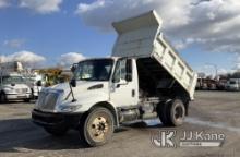 2006 International 4300 Dump Truck Runs Moves & Dump Operates, Body & Rust Damage