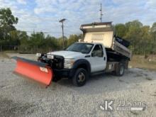 2012 Ford F550 4x4 Dump Truck Runs, Moves & Operates