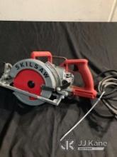 SKILSAW Model SPT77WM | Unit Not Tested (Used) NOTE: This unit is being sold AS IS/WHERE IS via Time